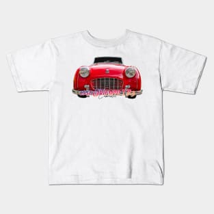 1957 Triumph TR3 Cabriolet Kids T-Shirt